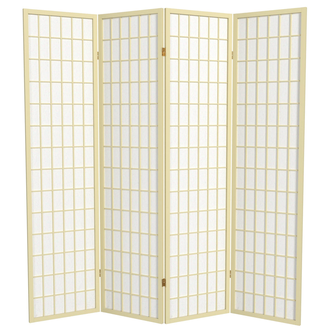 6 ft. Tall Window Pane Shoji Screen