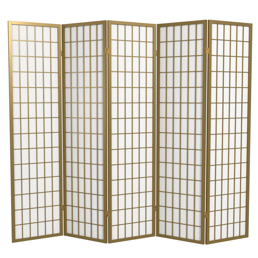 6 ft. Tall Window Pane Shoji Screen