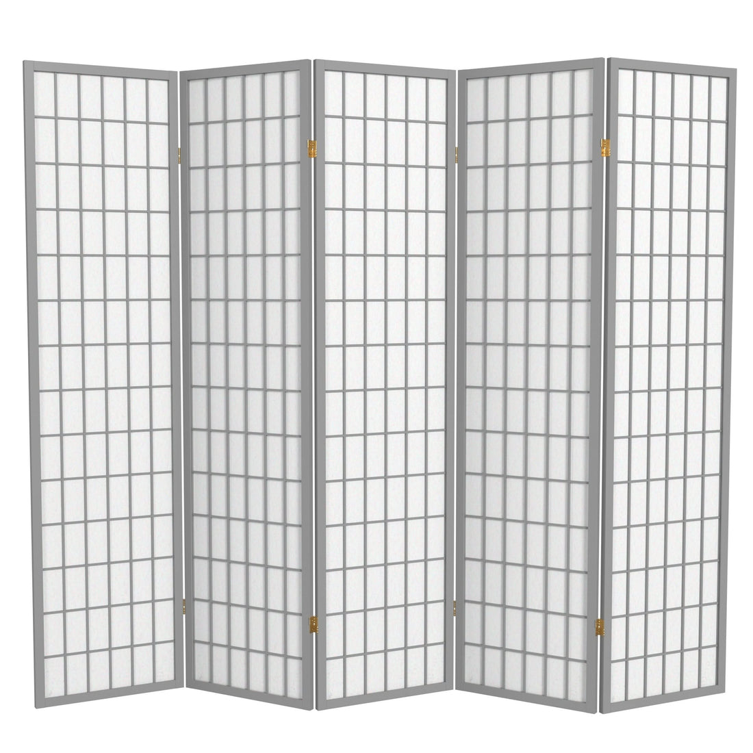 6 ft. Tall Window Pane Shoji Screen
