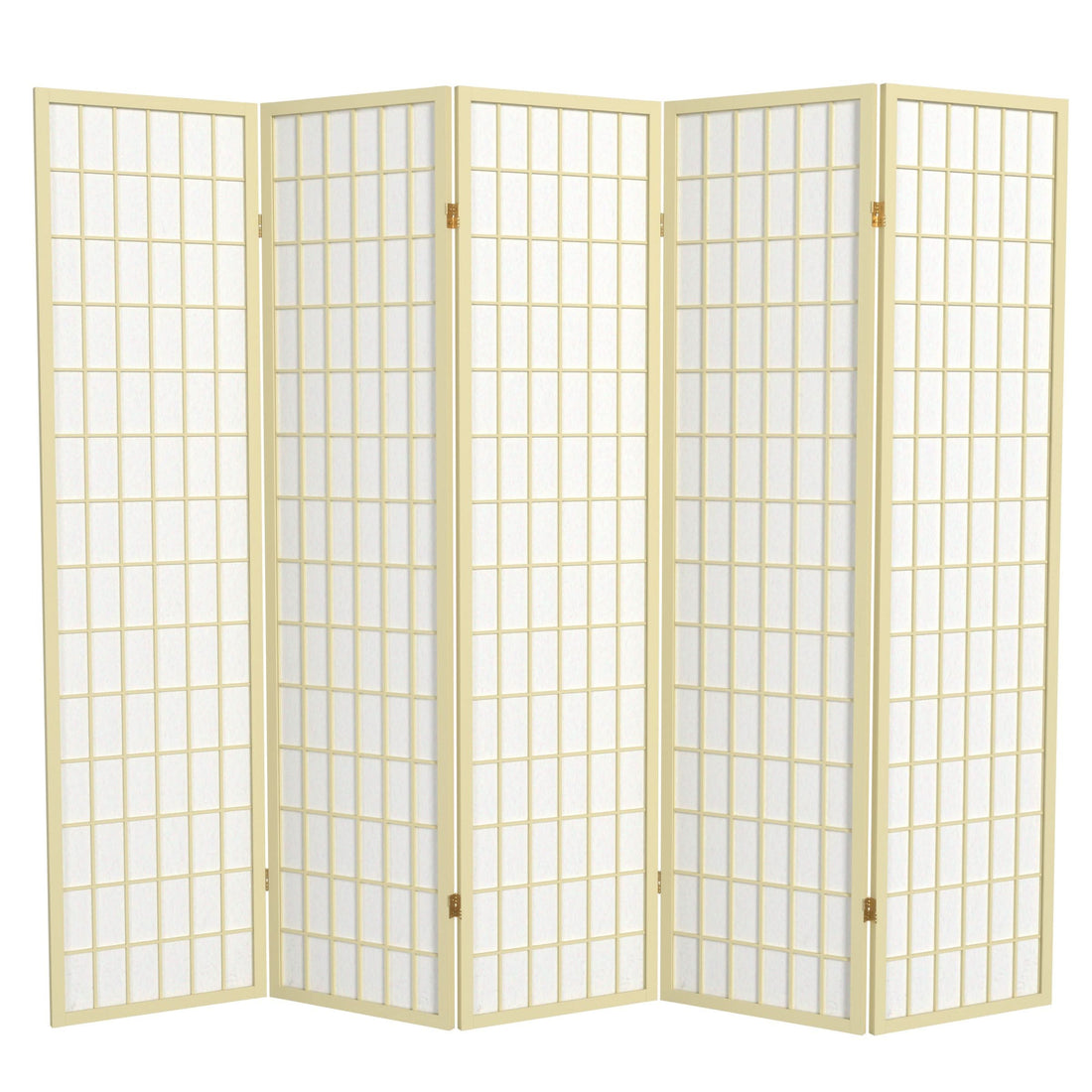 6 ft. Tall Window Pane Shoji Screen