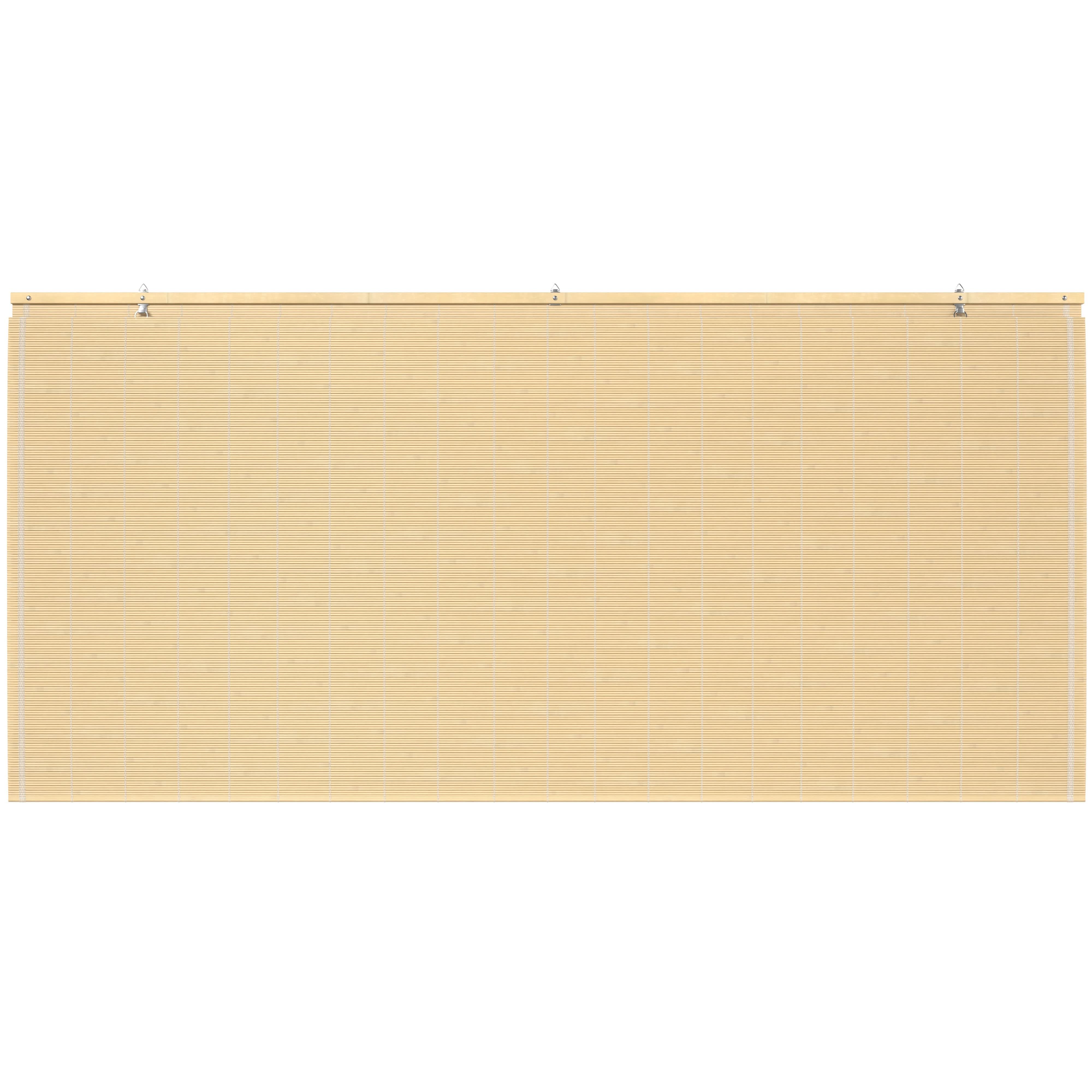 Natural Matchstick Cordless Bamboo Window Shade