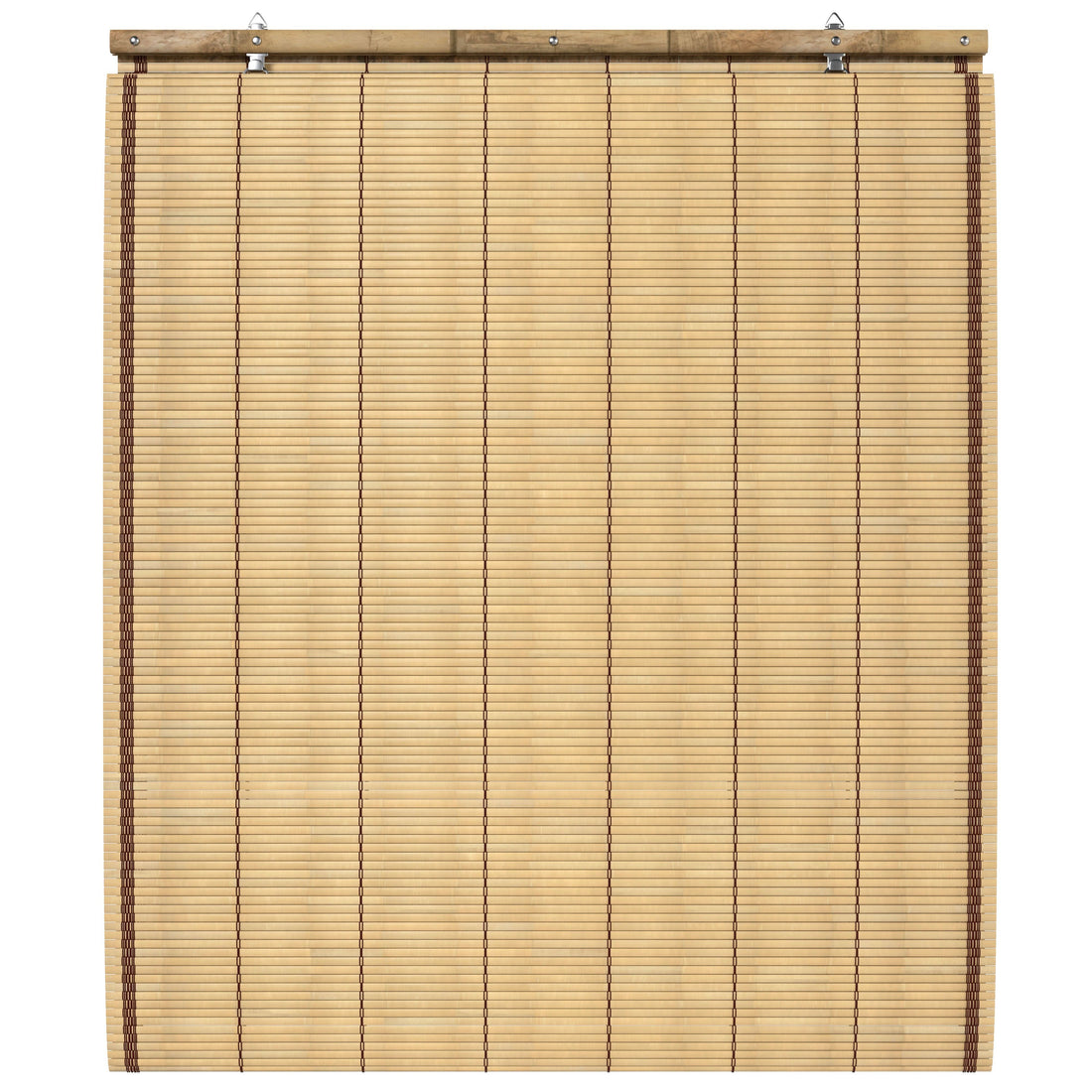 Tortoise Burnt Bamboo Cordless Window Shade