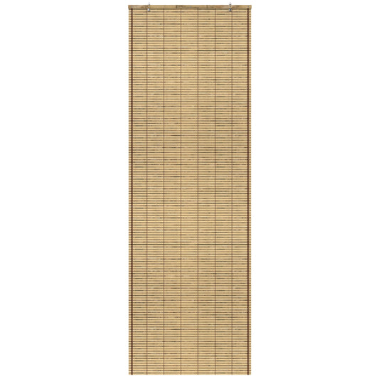 Tortoise Burnt Bamboo Cordless Window Shade