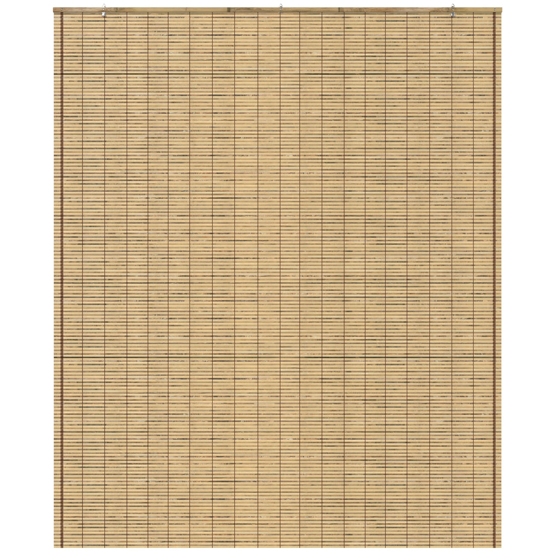 Tortoise Burnt Bamboo Cordless Window Shade