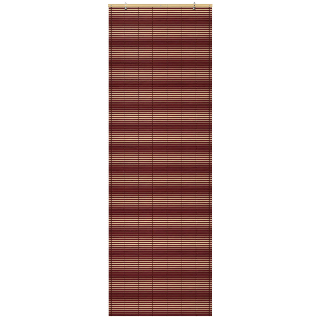 Mahogany Bamboo Cordless Window Shade