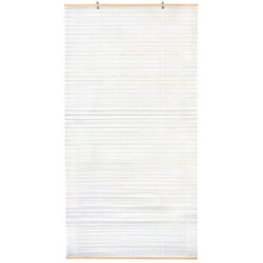 White Rice Paper Cordless Window Shade Blinds