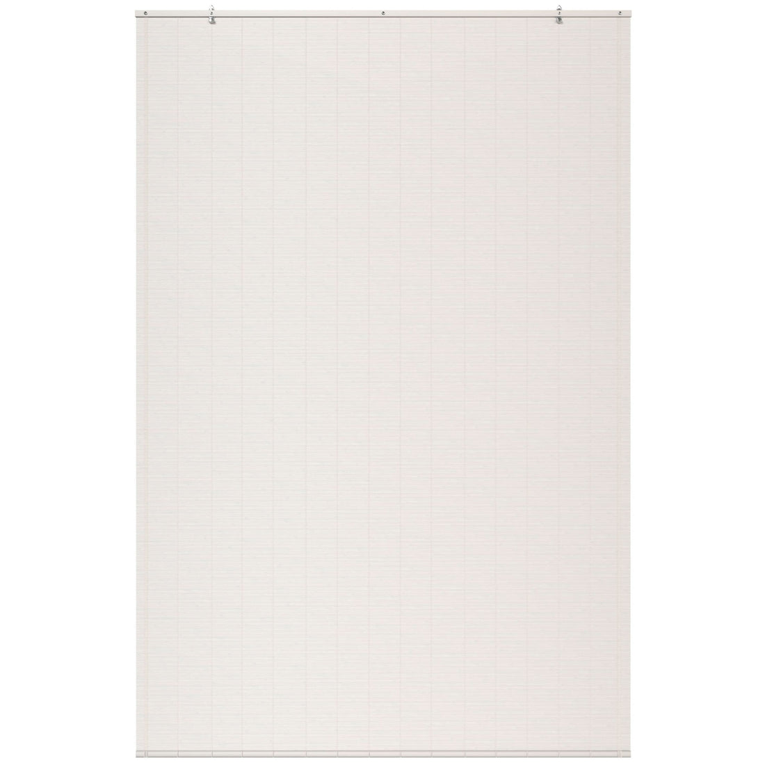 White Bamboo Window Shade Blind