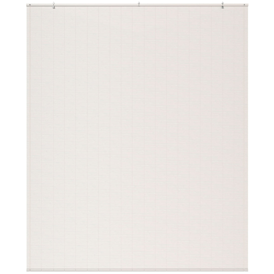 White Bamboo Window Shade Blind