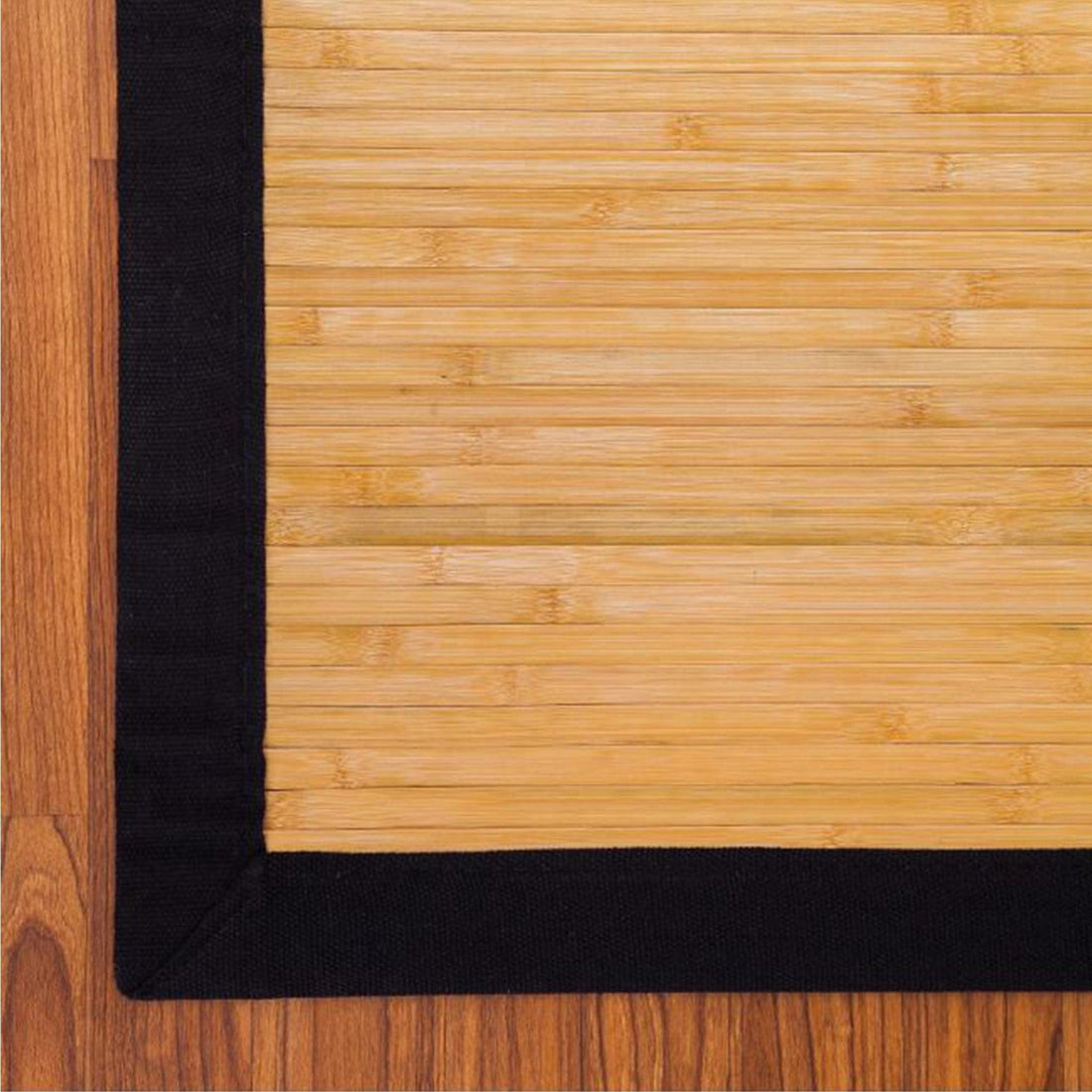 Contemporary Natural Bamboo Rug