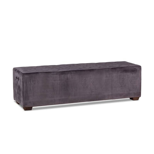 Arabella Mid - Century Modern Velvet Bench - Home Trends & Design