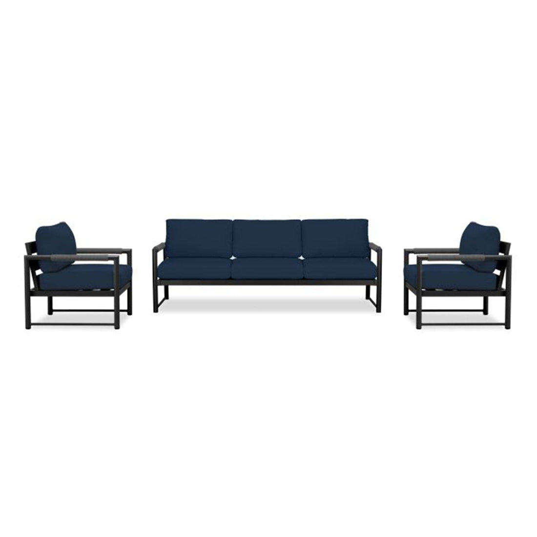 Alto 3 Piece Sofa Club Chair Set