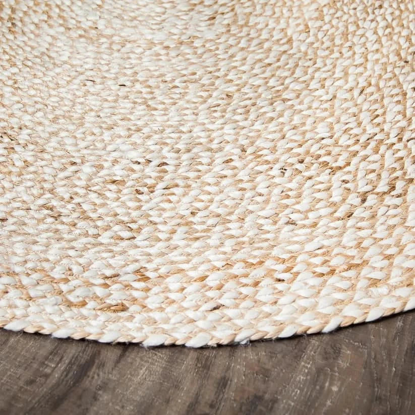 Speckled Hen Jute Blend Rug