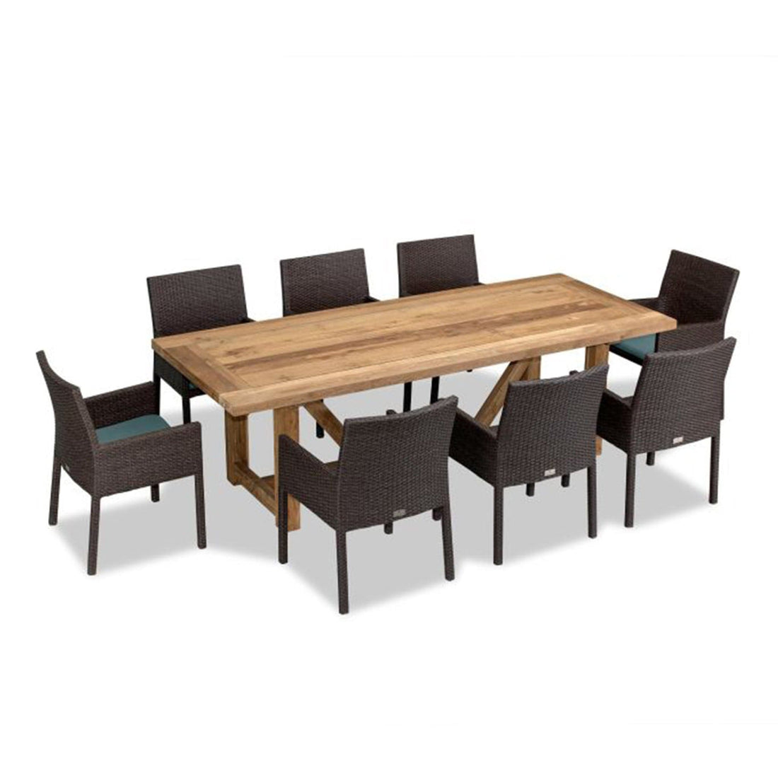 Arden Noble 8 Seat Reclaimed Teak Dining Set