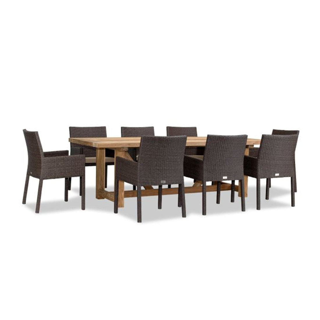 Arden Noble 8 Seat Reclaimed Teak Dining Set