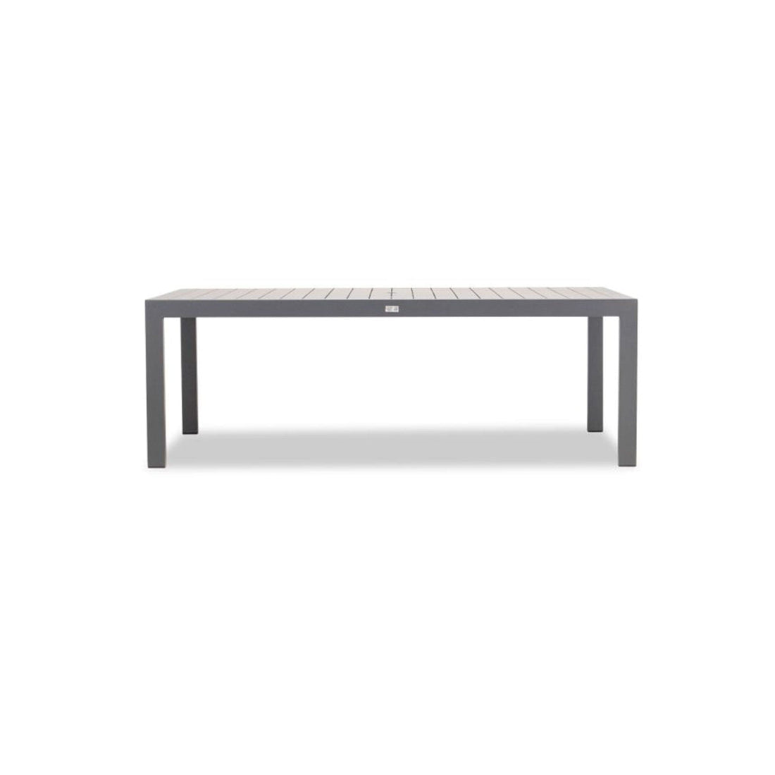 Classic Aluminum 8-Seater Rectangular Dining Table