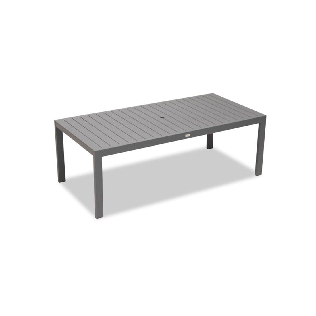 Classic Aluminum 8-Seater Rectangular Dining Table