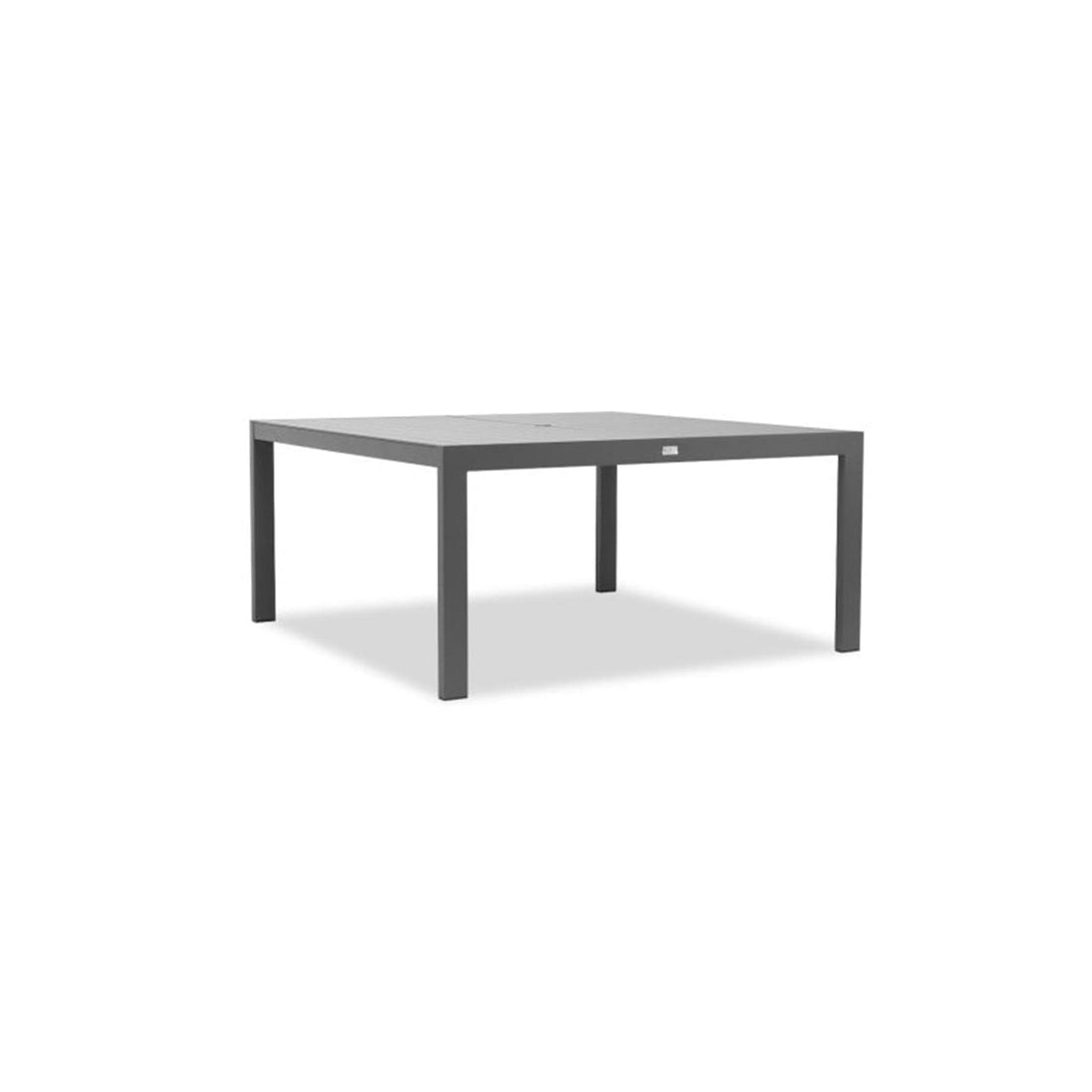 Classic Aluminum 8-Seater Square Dining Table