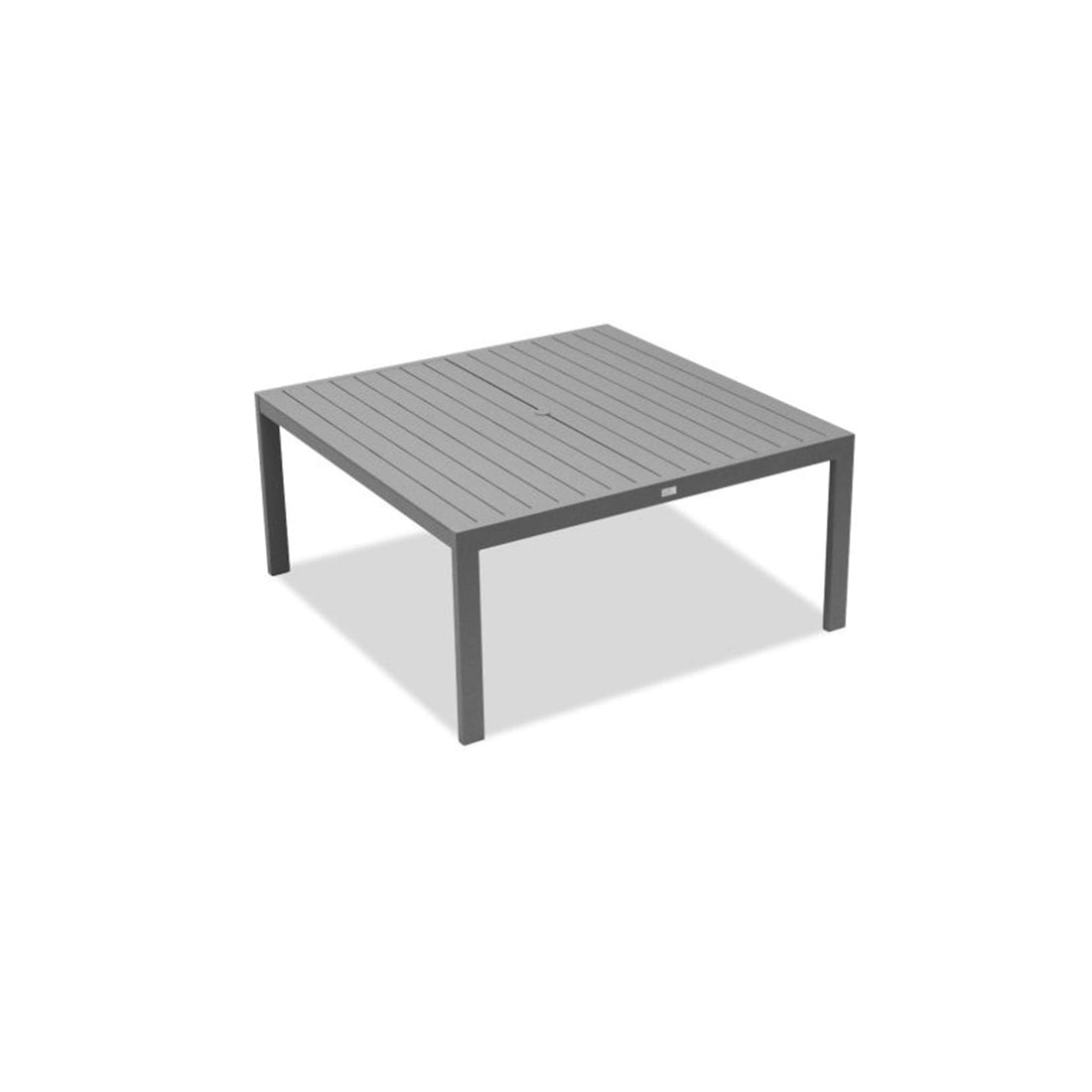 Classic Aluminum 8-Seater Square Dining Table