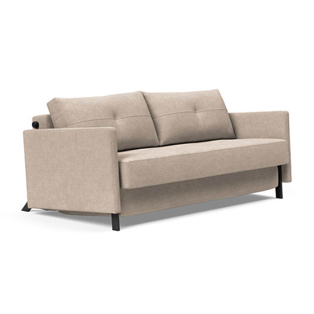 Cubed Queen Size Sofa Bed With Arms