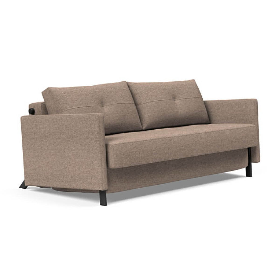 Cubed Queen Size Sofa Bed With Arms