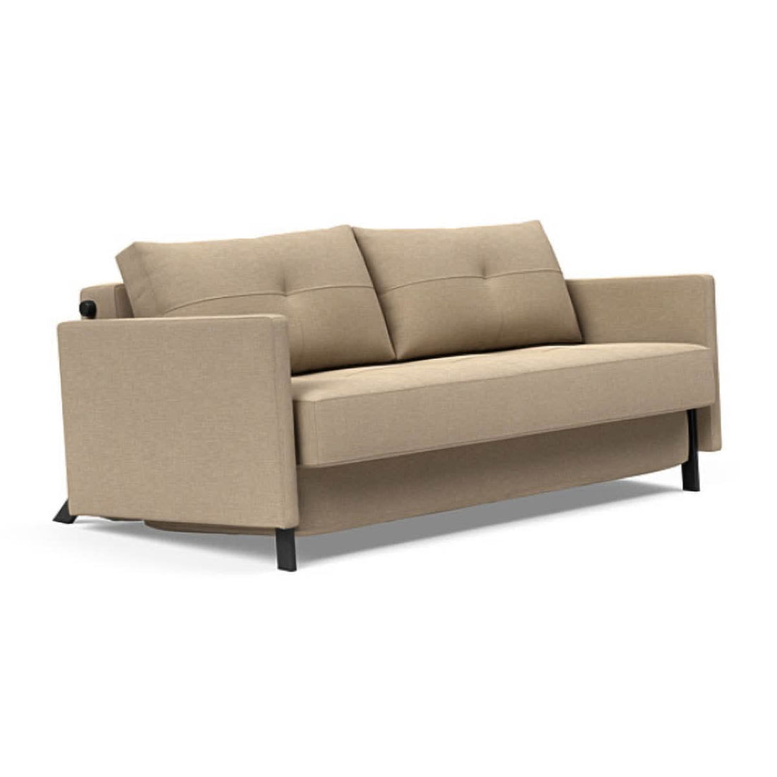 Cubed Queen Size Sofa Bed With Arms