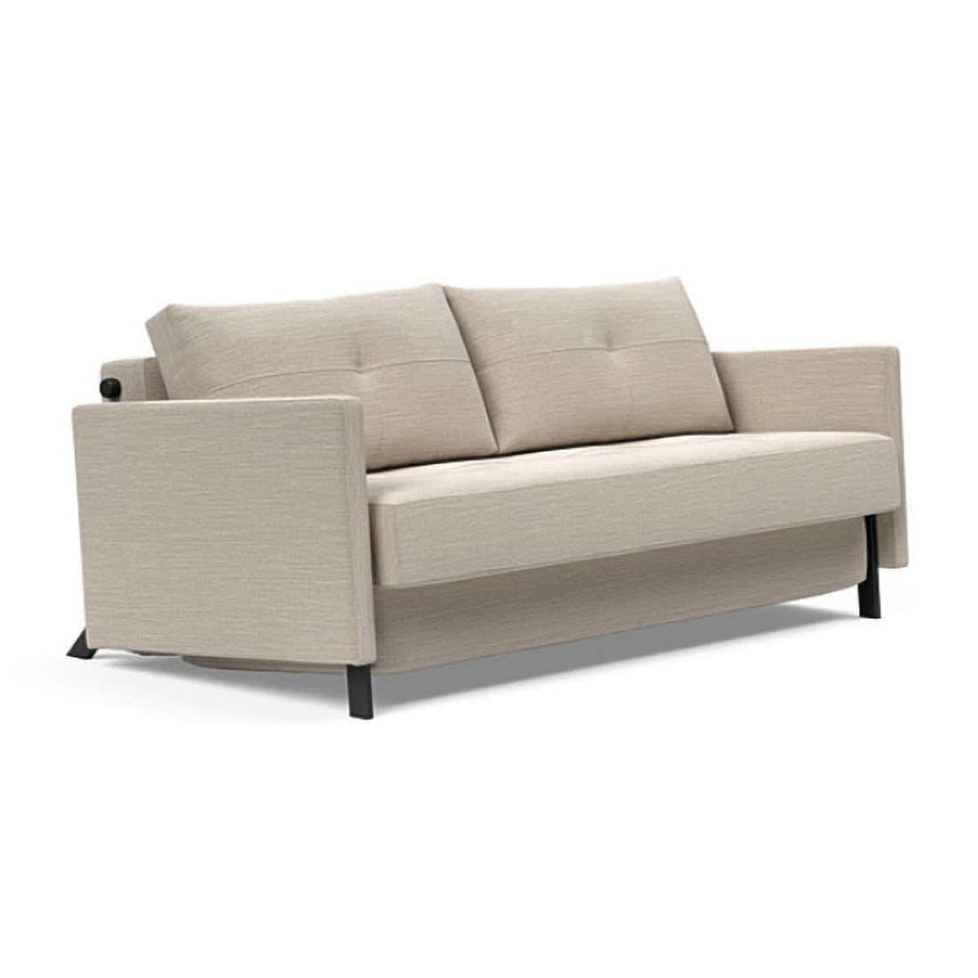 Cubed Queen Size Sofa Bed With Arms