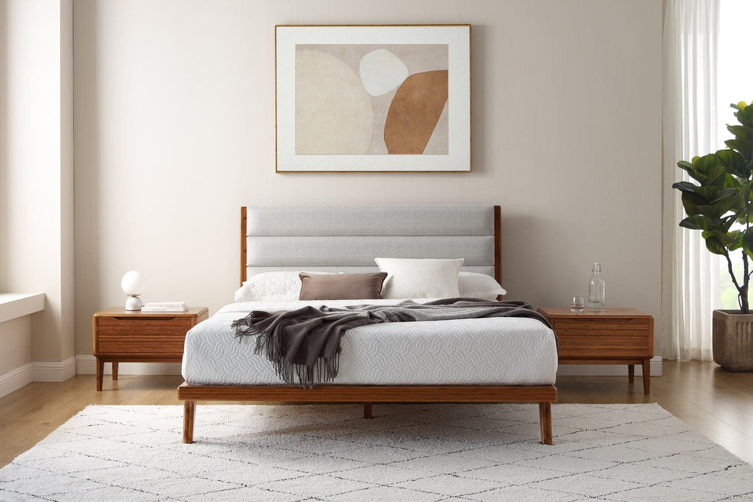 Mercury Upholstered Platform Bed