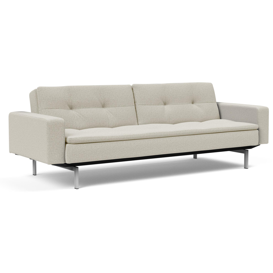 Dublexo Stainless Steel Sofa Bed With Arms