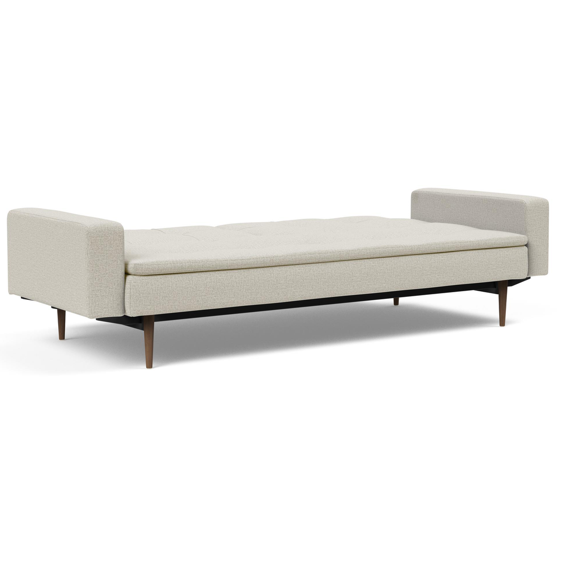 Dublexo Styletto Sofa Bed Dark Wood With Arms