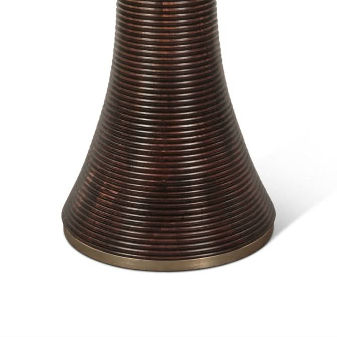 Provence 54" Round Dining Table in Dark Sienna - Home Trends & Design