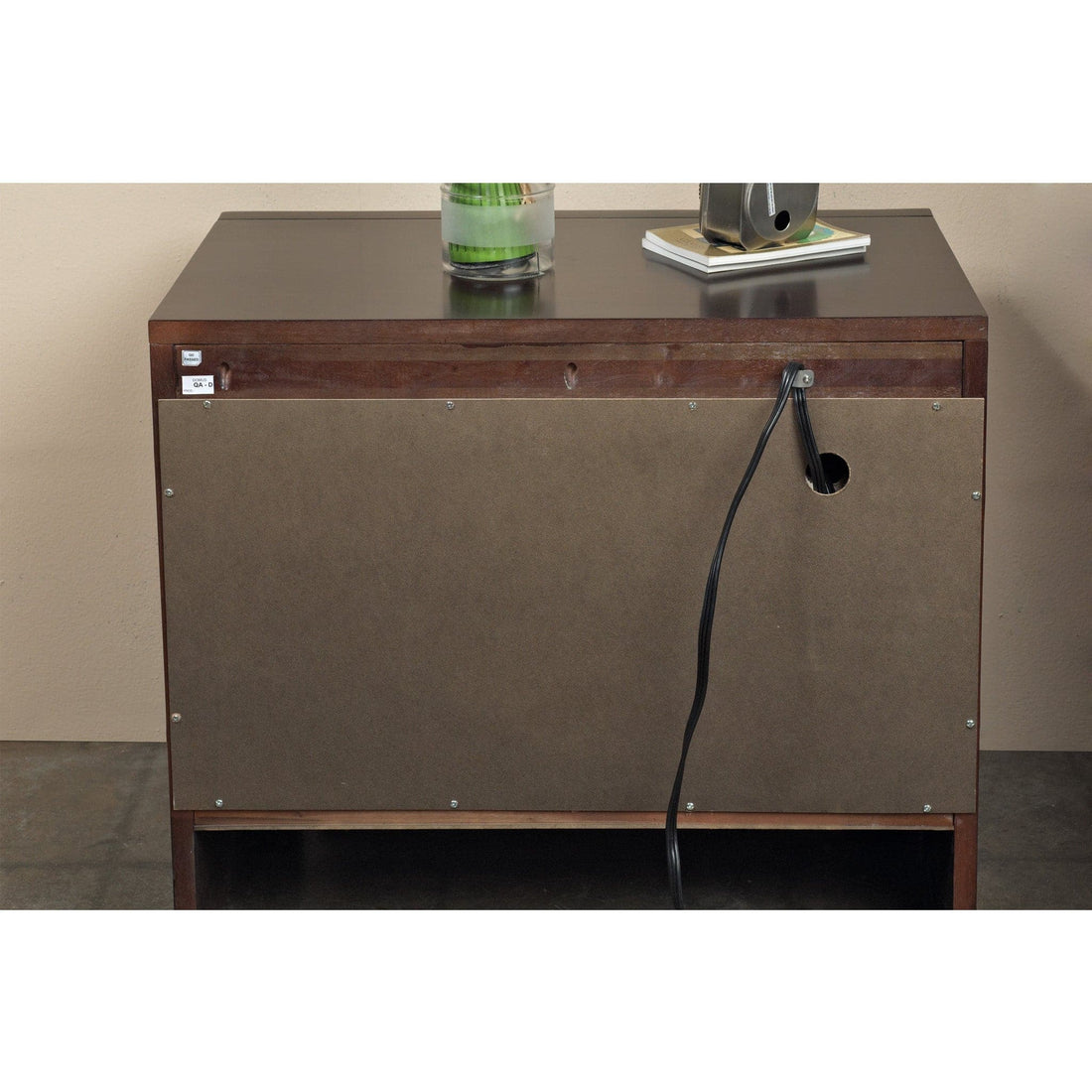 Element Nightstand with Power Outlet