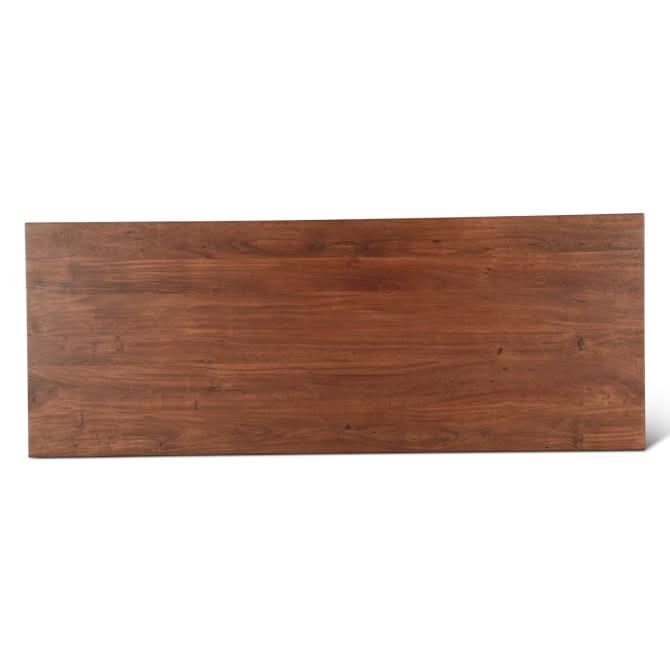 Hampton 68" Acacia Wood Gathering Table in Walnut - Home Trends & Design