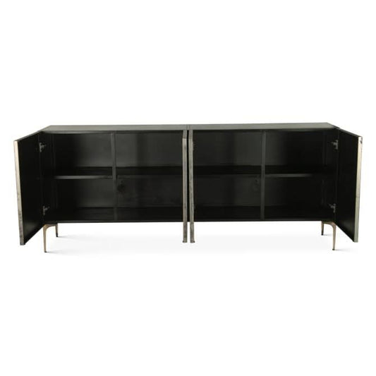  Odessa Modern Four Door Buffet Cabinet in Desert Patina - Home Trends & Design 