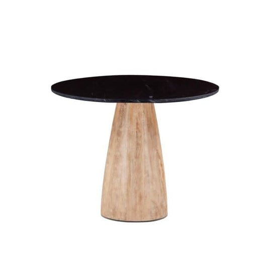  Palm Desert Marble Round Gathering Table - Home Trends & Design 