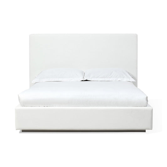 One Upholstered Platform Bed