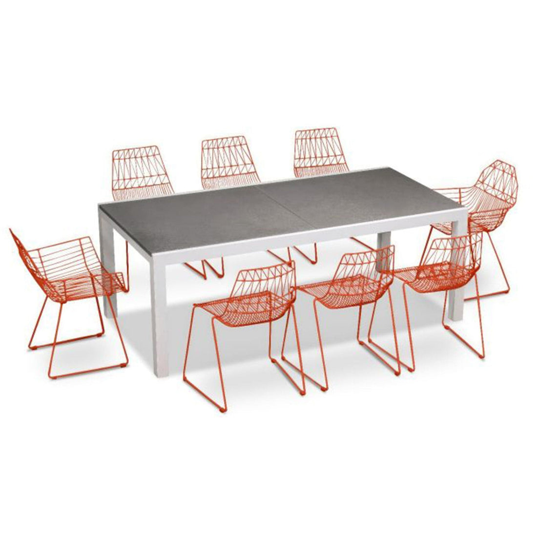 Ace 9 Piece Extendable Dining Set