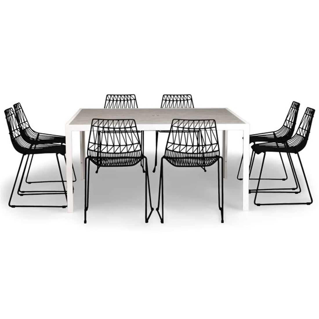 Ace 9 Piece Square Dining Set