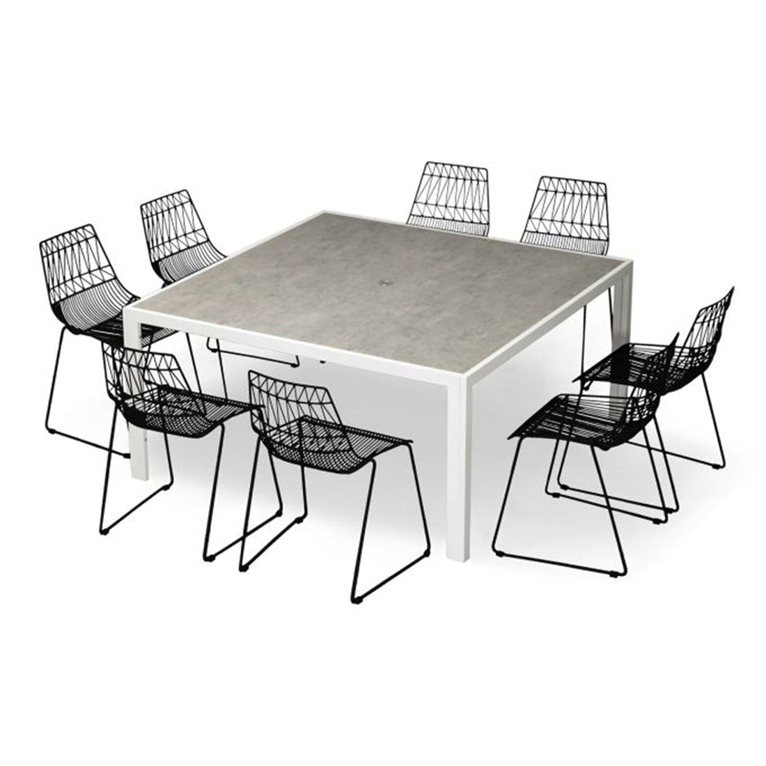 Ace 9 Piece Square Dining Set