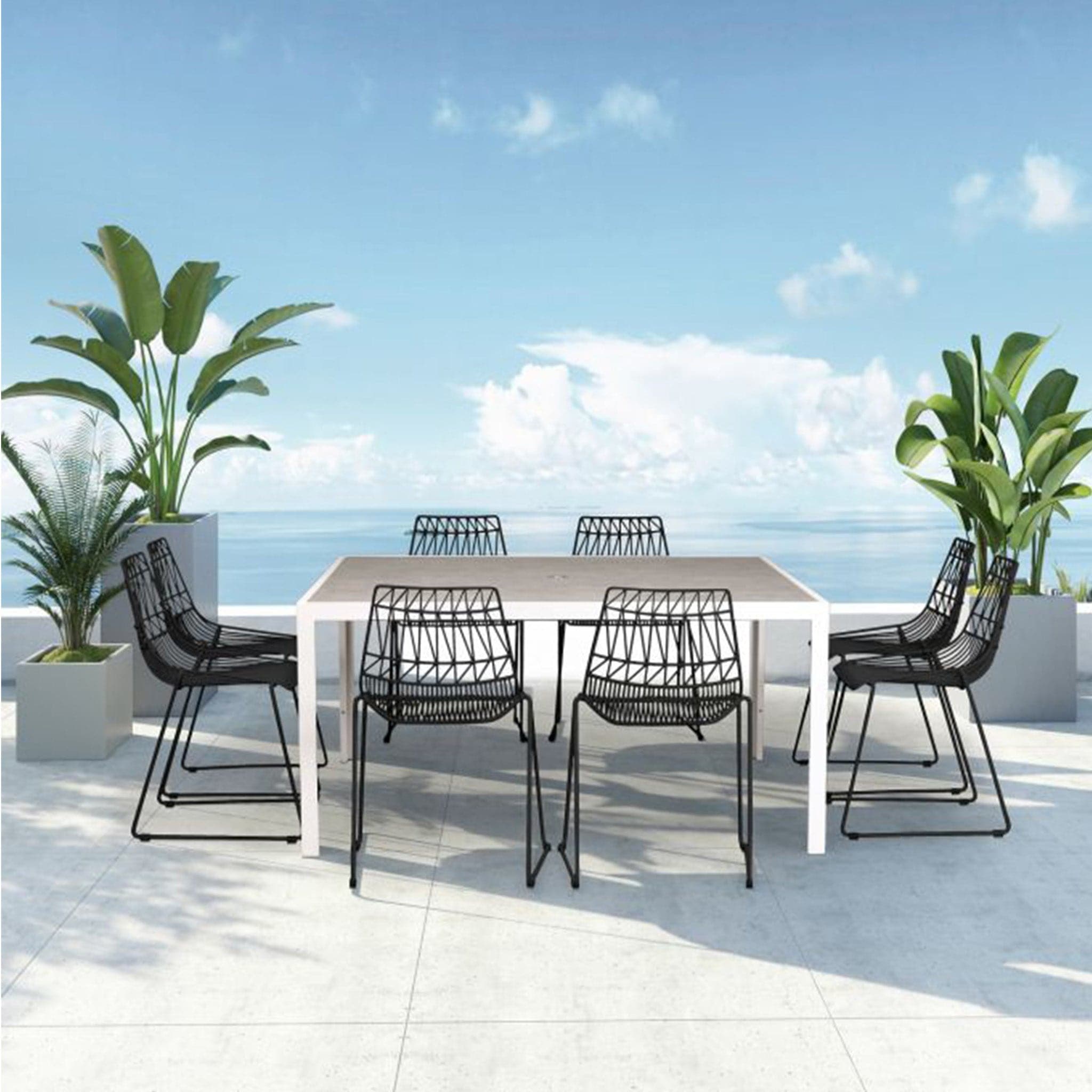 Ace 9 Piece Square Dining Set