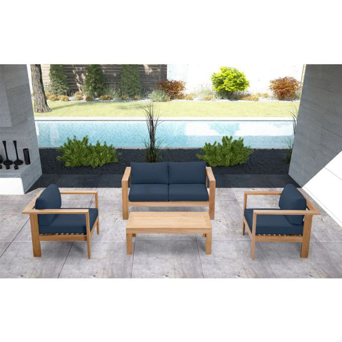 Ando 4 Piece Loveseat Set