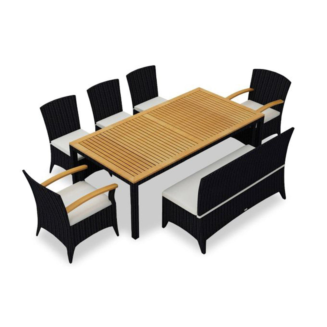 Arbor 7 Piece Bench Dining Set