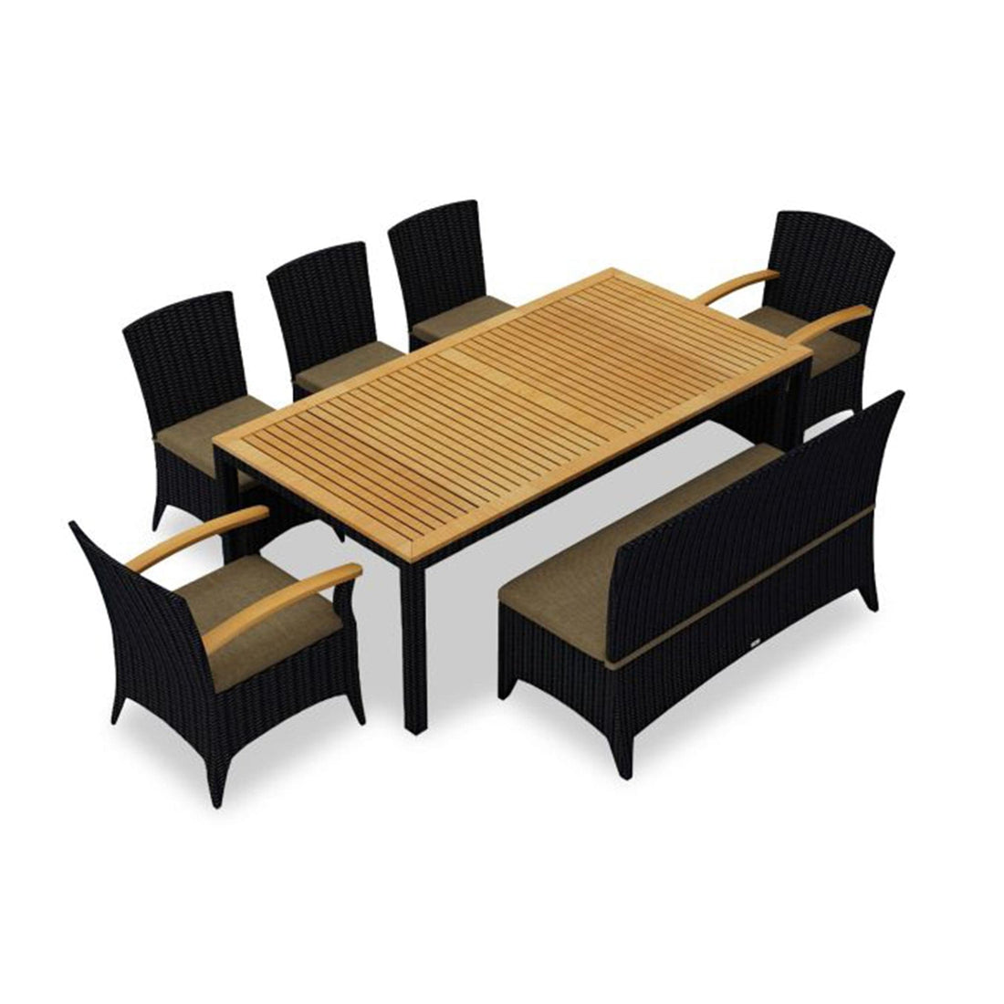 Arbor 7 Piece Bench Dining Set