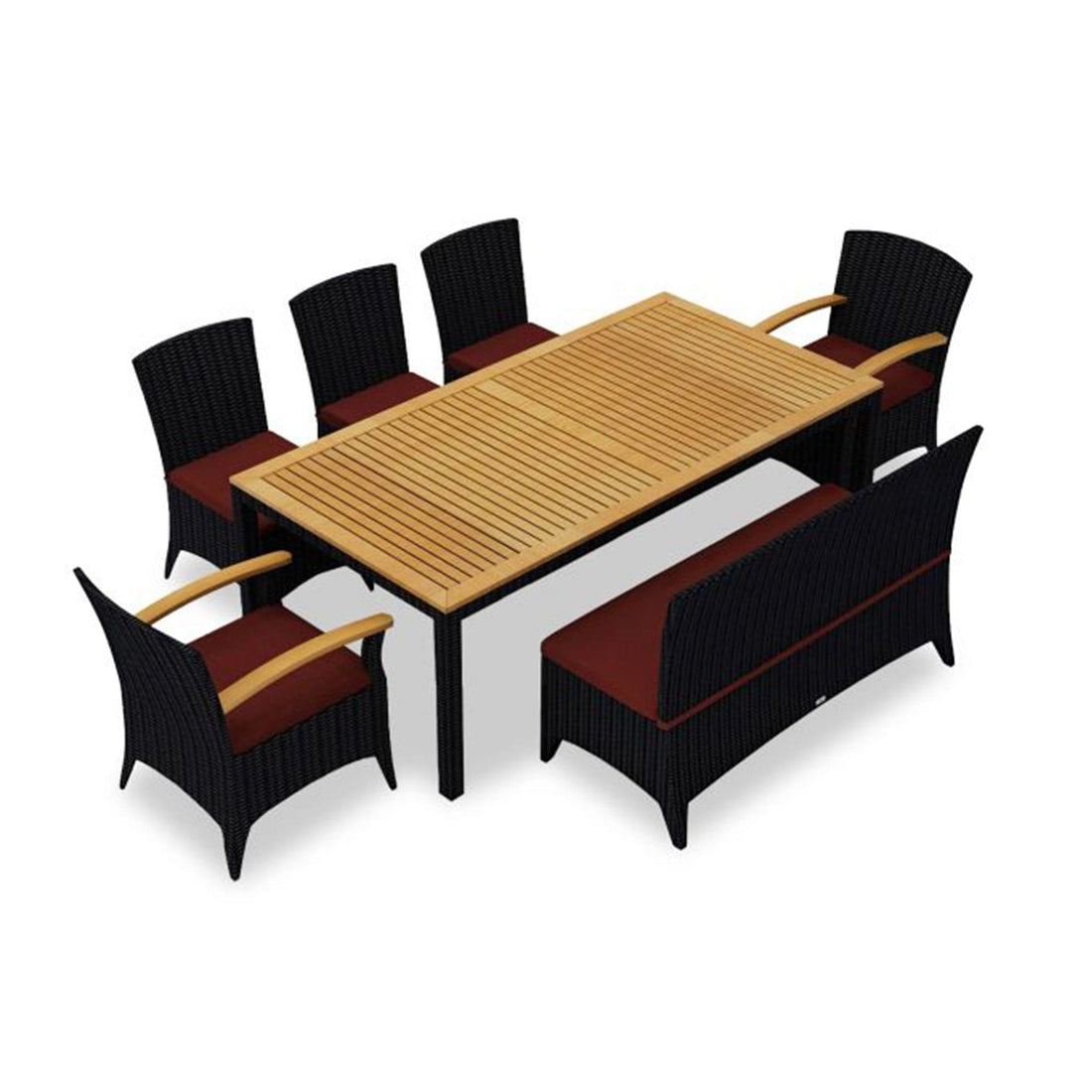 Arbor 7 Piece Bench Dining Set