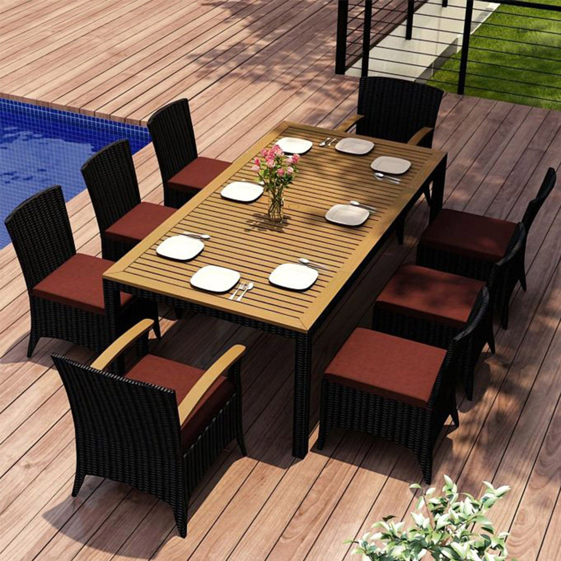 Arbor 9 Piece Dining Set