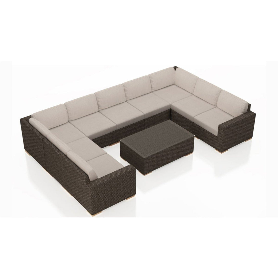 Arden 10 Piece Surround Sectional Set