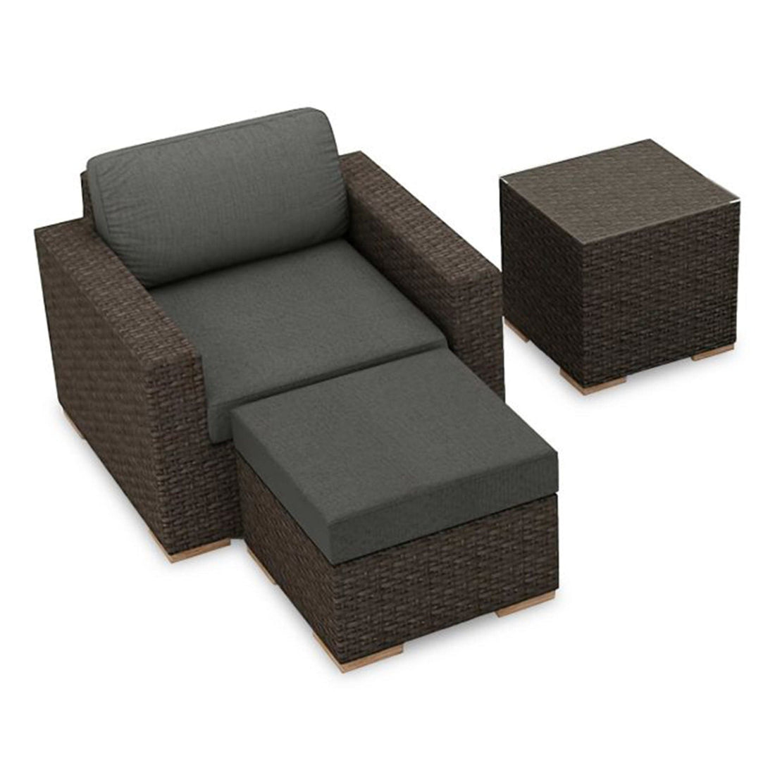 Arden 3 Piece Club Chair Set