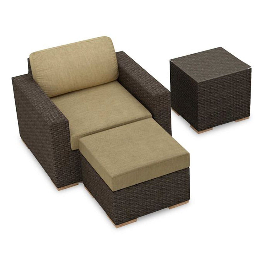 Arden 3 Piece Club Chair Set