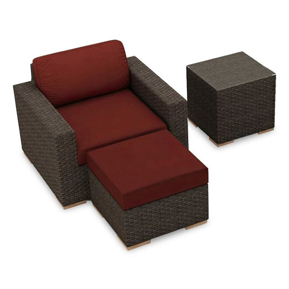 Arden 3 Piece Club Chair Set