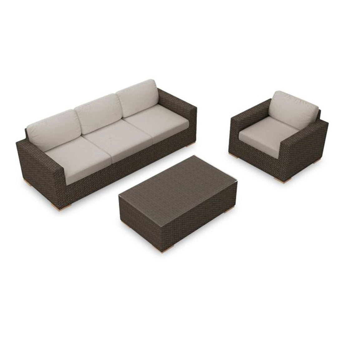 Arden 3 Piece Sofa Set