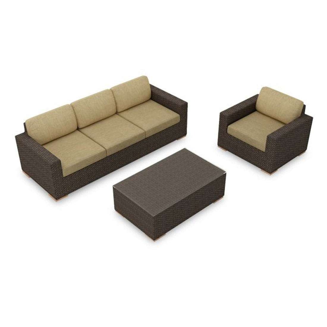 Arden 3 Piece Sofa Set